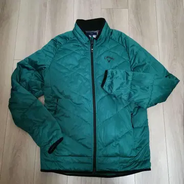 미사용 Callaway 남성용 퀼팅 자켓 LL 그린