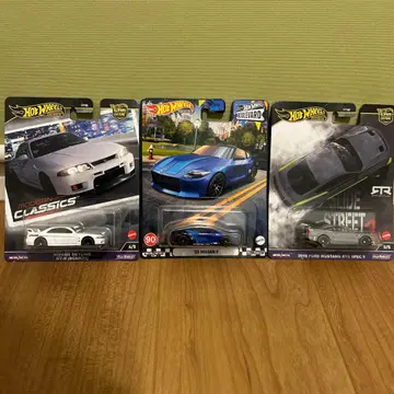 핫휠 미니카 3종 세트 GT-R Z Mustang