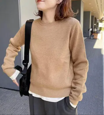 스픽 앤 스팬 울 믹스 스무스 니트