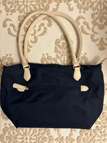 MARY QUANT 네이비 토트백