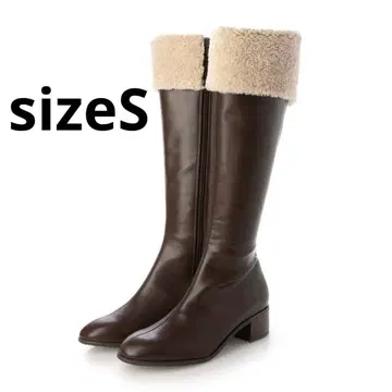 RANDA 보아 롱 부츠 슬림 브라운