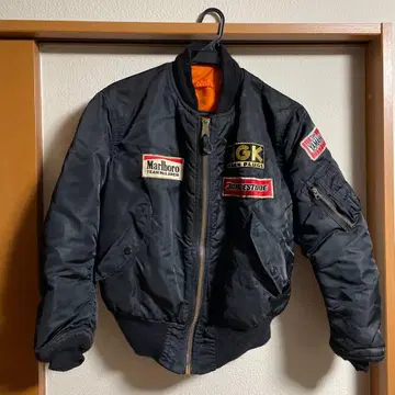 CK MA-1 플라이트 자켓 블랙