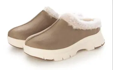 a.v.v 볼륨 밑창 퍼 슬립온 베이지