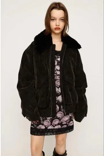 [ SLY ] WASHED PUFFER BZ 워시드 퍼 블루종