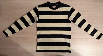 더 리얼 맥코이즈 BUCO 스트라이프 긴팔 티셔츠 M