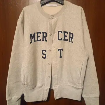 [ FRAMeWORK ] 로고 맨투맨 가디건