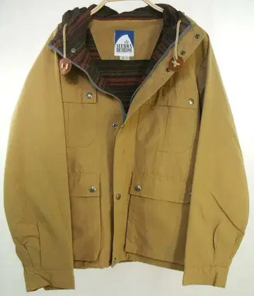 Sierra Designs 후드 부착 마운틴 파카