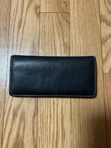 가죽 블랙 장지갑