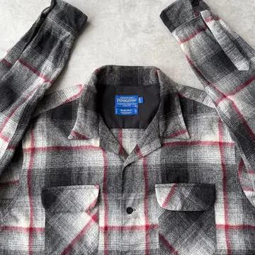 PENDLETON 펜들턴 보드 셔츠 옴브레 체크 XL