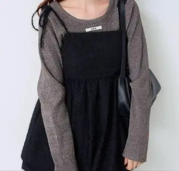 [이번 시즌] Kastane 니트 택 롱TEE 미스틱