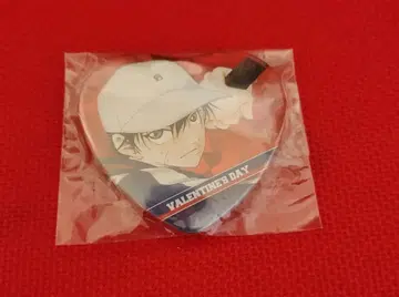 테니스의 왕자님 에치젠 료마 캔뱃지 발렌타인 하트