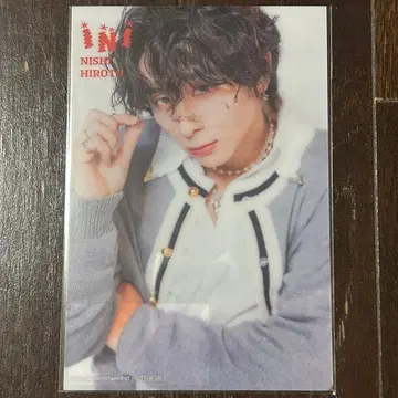 니시 히로토 클리어 엽서