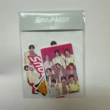 Snow Man POP-UP 스티커 [ 미개봉 새상품 ]