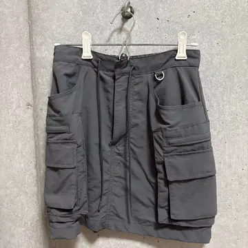 [SLY] 빅 포켓 필드 숏 스커트 그레이
