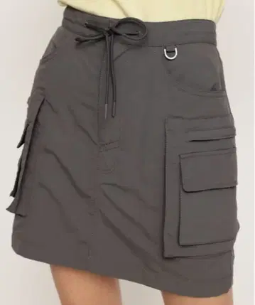 [SLY] 빅 포켓 필드 숏 스커트 그레이