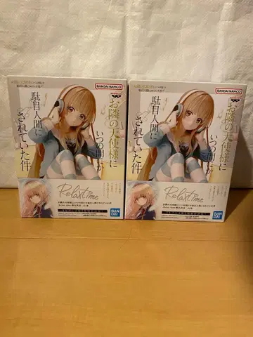 이웃집 천사의 도움으로 릴렉스 타임 시이나 마히루 피규어 2개 세트