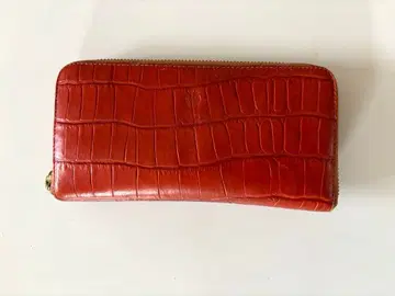 페리지 지갑 크로커다일 패턴 라운드 지퍼 장지갑 Felisi 125