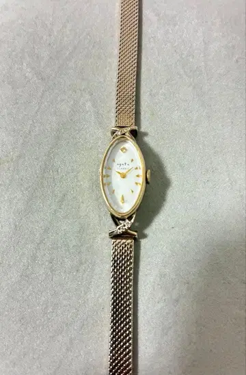 agete 주얼리 워치 골드