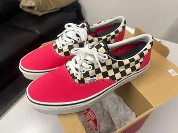VANS ERA 반스 에라 2-Ton Check 레드 체커