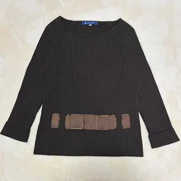 엠즈 그레이시 그로그랭 리본 리브 니트 40