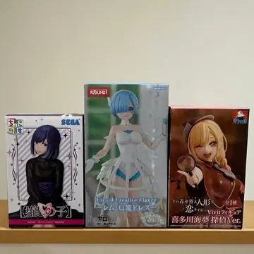 피규어 3점 묶음 판매