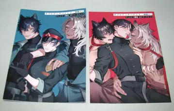 더블독 버디 야나세 세노 애니메이트 한정판 4P 리플렛 세트