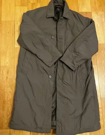 무인양품 브라운 스텐카라 코트 L 사이즈