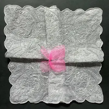 스와토우 손수건 자수 손수건