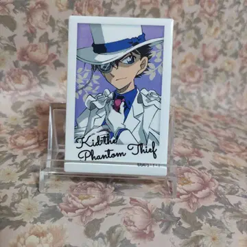 명탐정 코난 스퀘어 포토 캔뱃지 괴도 키드