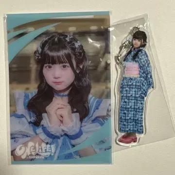 무지개 깃털 미니 D상 아크릴 키링 F상 클리어 카드 iLiFE!