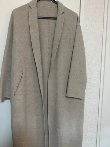 해밀턴 베이지 롱 코트