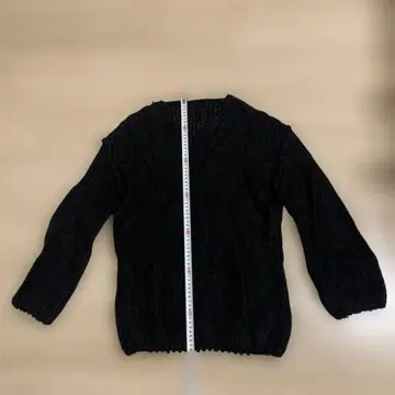 블랙 긴팔 니트 스웨터