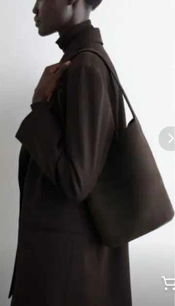 COS 파라다임 미니 토트백 스웨이드