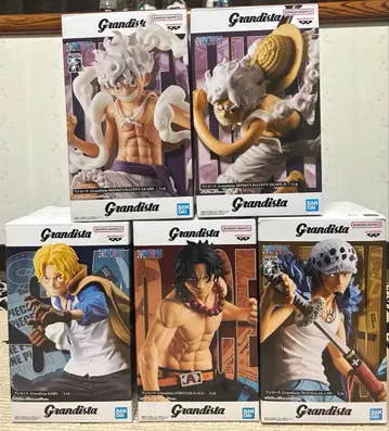 원피스 Grandista 피규어 5체 세트