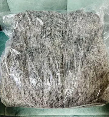 CLASSICAL EVON 샤기 스탠드 히요쿠 디자인 블루종