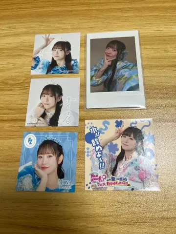 마나카 마나 폴라로이드 스티커 5점 세트