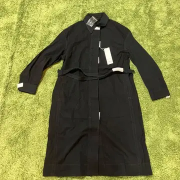 유니클로유 셔츠 코트 블랙 L 사이즈 택 포함 미사용 새상품