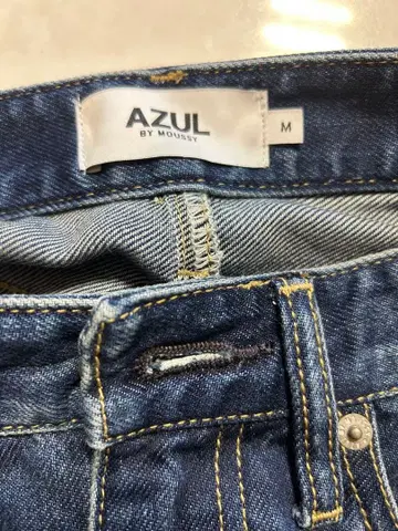 AZUL by MOUSSY 다크 블루 데님 스커트 M