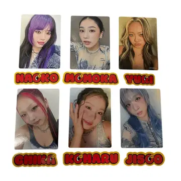 HANA with HONEY's 트레이딩 카드 스티커 6장 세트