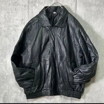 가죽 블루종 천연 가죽