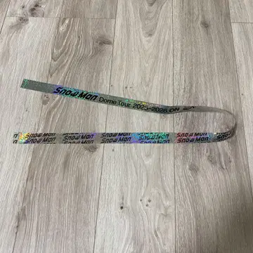 Snow Man Dome Tour 2025-2026 ON 은색 테이프