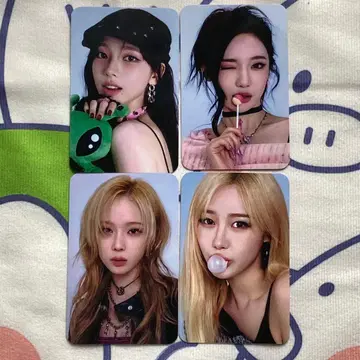 aespa 30주년 SMTOWN ktown4u 전원 4장 세트