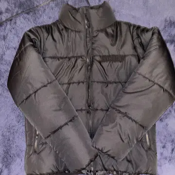 Look Jeans 블랙 다운 자켓