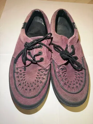 VANS CREEPERS 러버 솔 스타일 퍼플 27cm