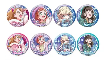 원더풀 프리큐어! 드림 스테이지 캔뱃지 미개봉 4점