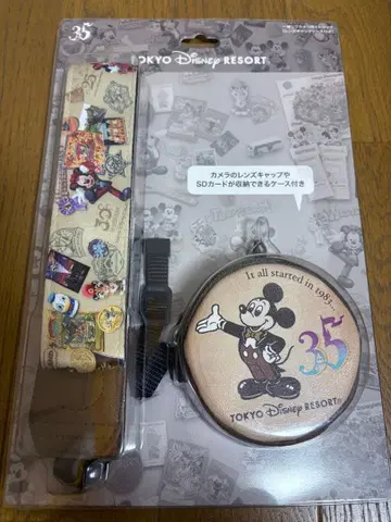 디즈니랜드 35주년 카메라 스트랩