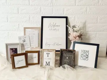 웰컴 스페이스 웨딩 웰컴 보드 결혼식 오샤레 즉시 발송