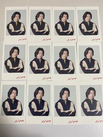 스에자와 세이야 폴라로이드풍 카드 12장 세트