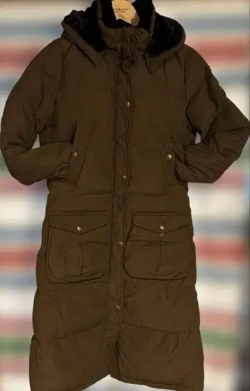 DENIM & SUPPLY 후드 부착 다운 자켓 M 사이즈