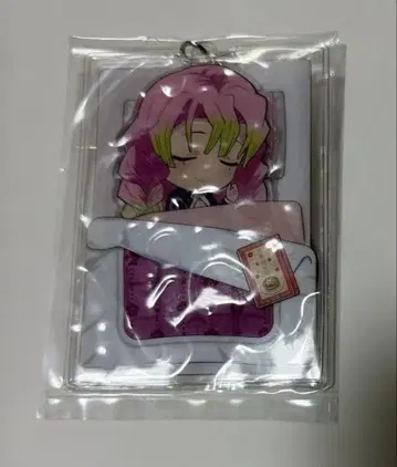 귀멸의 칼날 굿잠 아크릴 스트랩 키링 이불 칸로지 미츠리